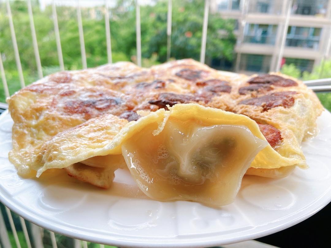 家常版快手煎饺(真的10分钟搞定)