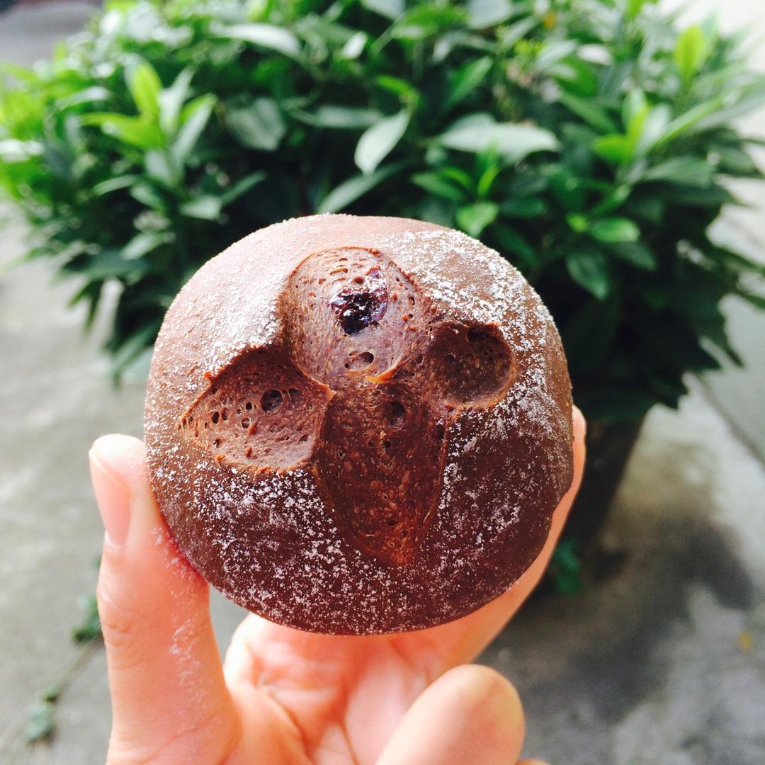 香蕉巧克力软欧