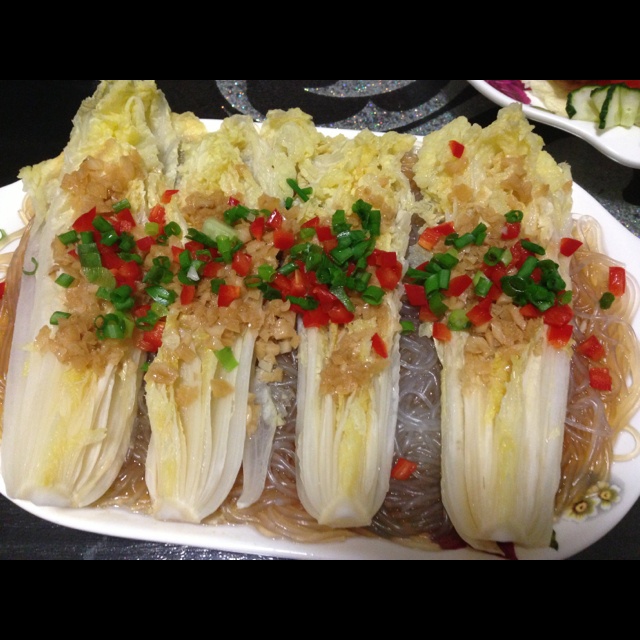 蒜蓉粉丝蒸娃娃菜