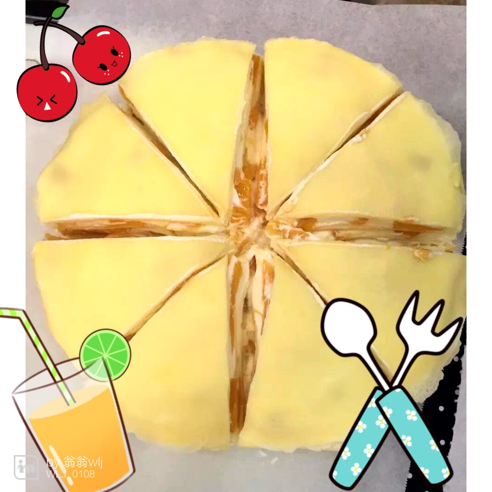 《Tinrry下午茶》教你做芒果班戟和芒果千层饼