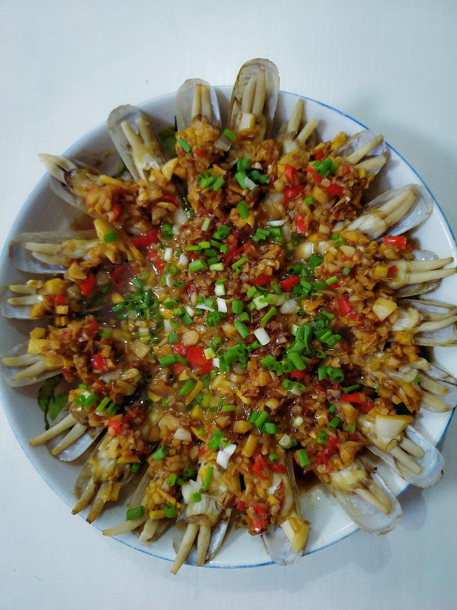 葱油蛏子