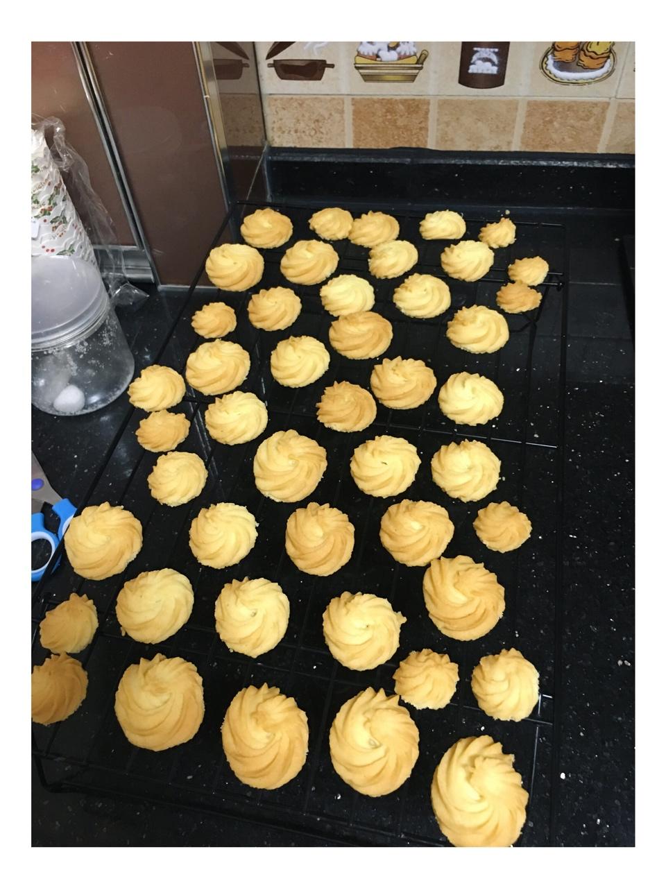 零失败花纹超级立体的黄油曲奇