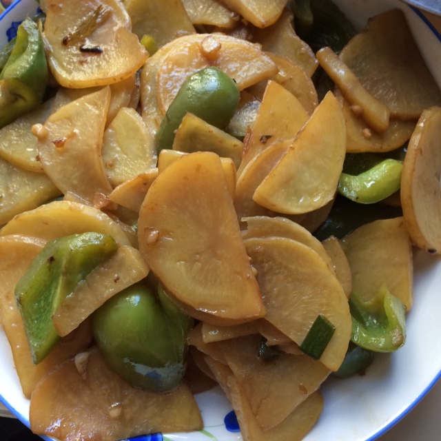 尖椒土豆片