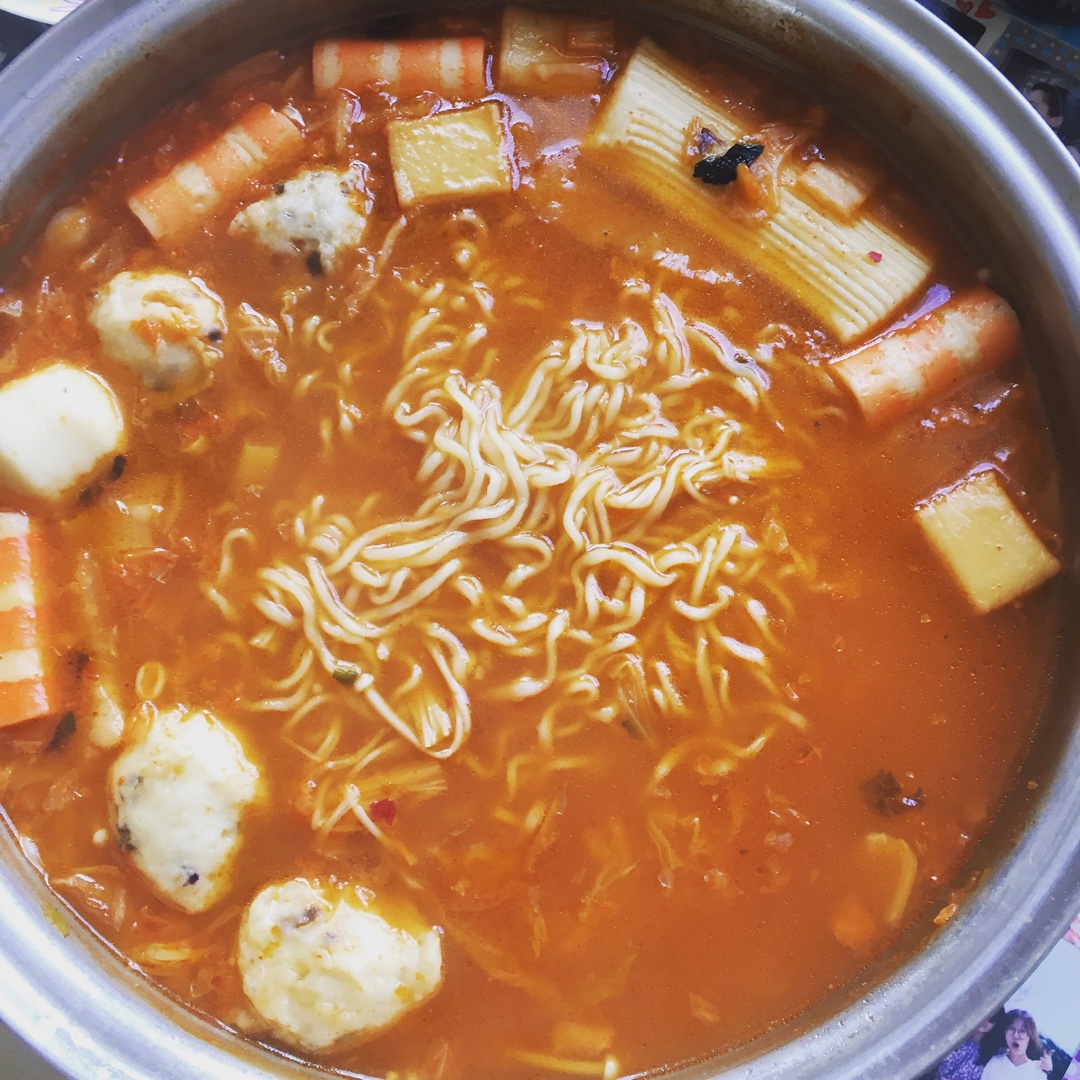 韩国部队锅拉面锅（超好吃）