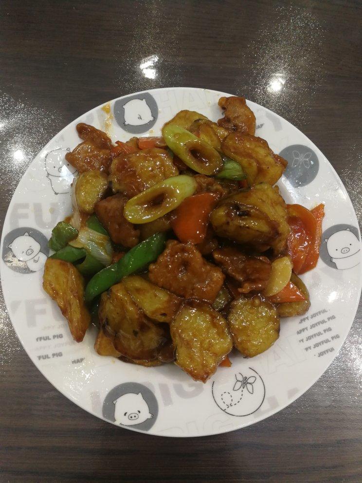 溜肉段烧茄子（东北硬菜呀哈哈）