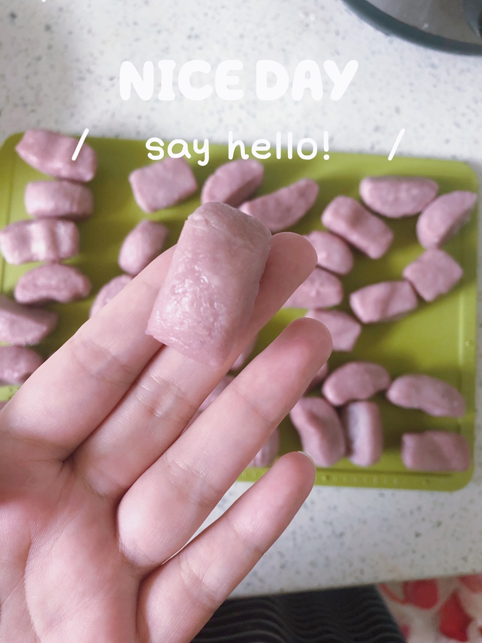 紫薯馒头#宝宝辅食#10个月的做法