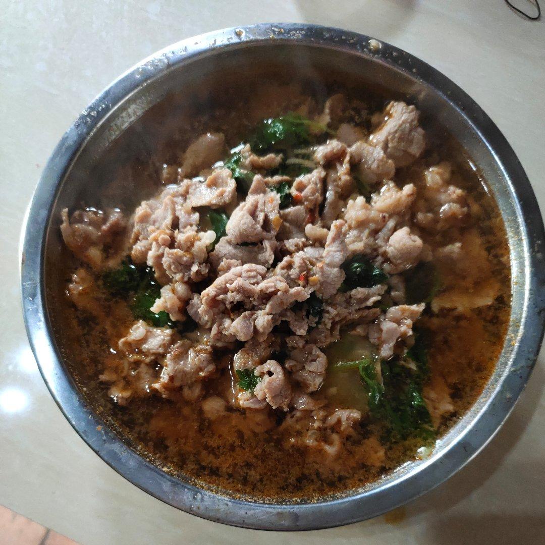 水煮肉片（肯定不翻车）