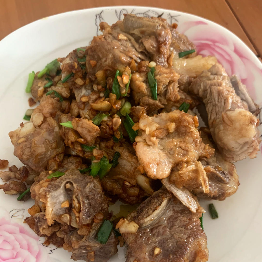 拒绝油炸⭕的蒜香排骨