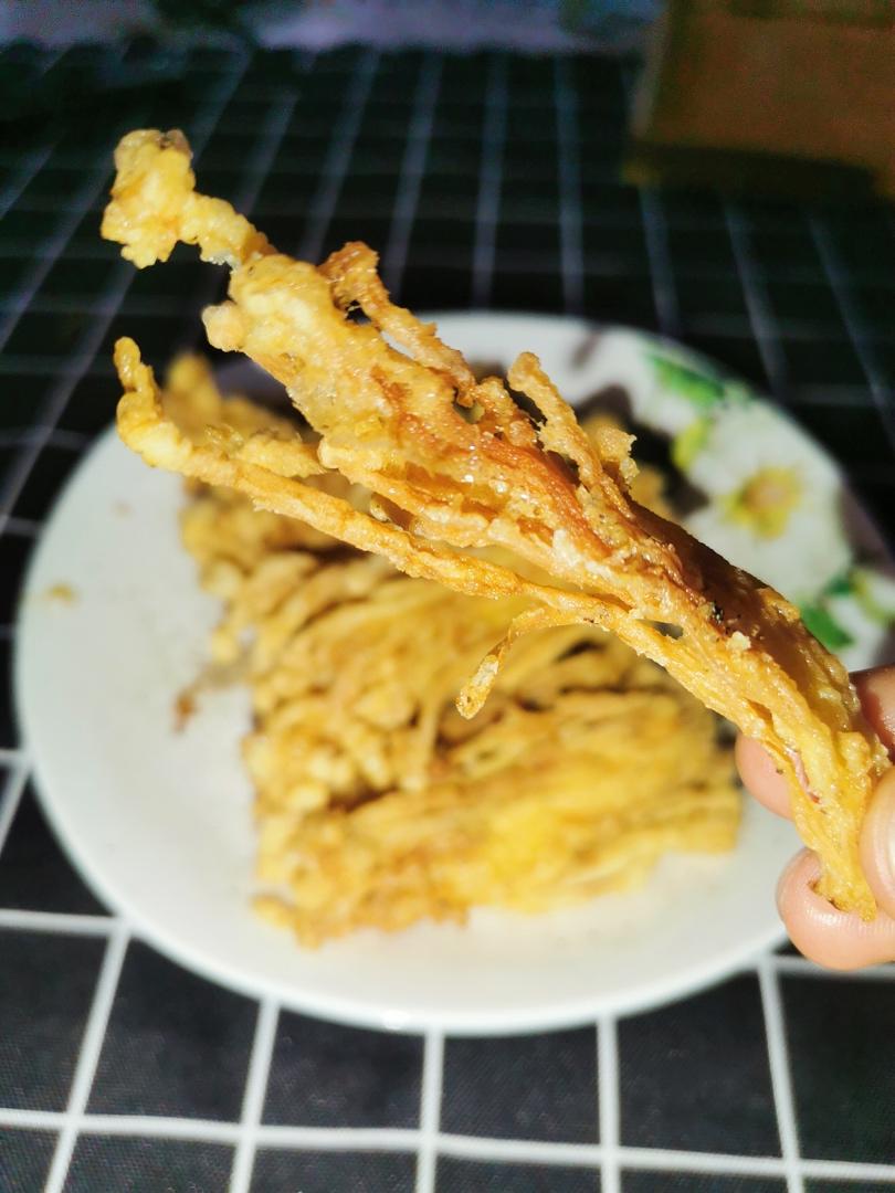 油炸椒盐金针菇