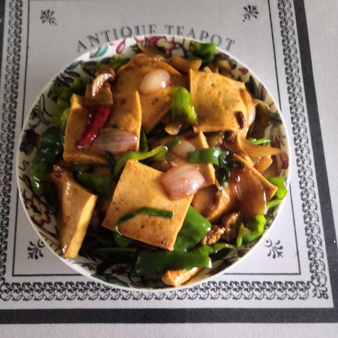 干锅千页豆腐