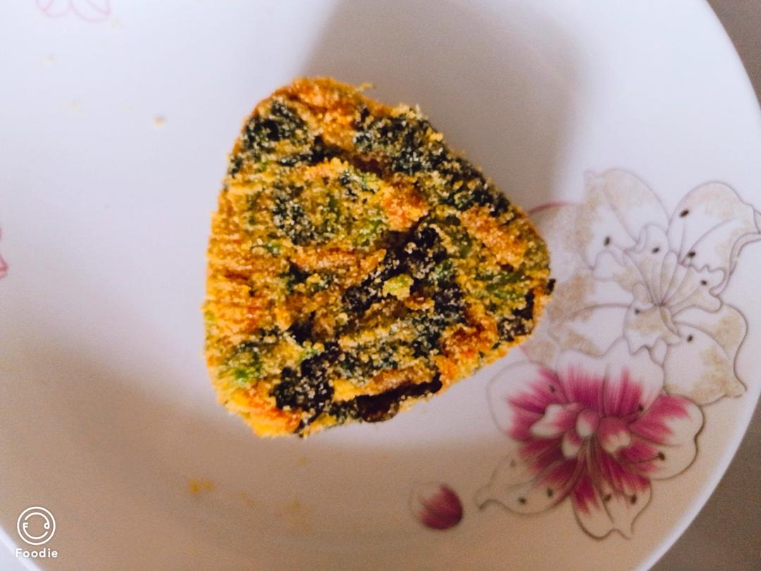 蒸玉米面蔬菜团子
