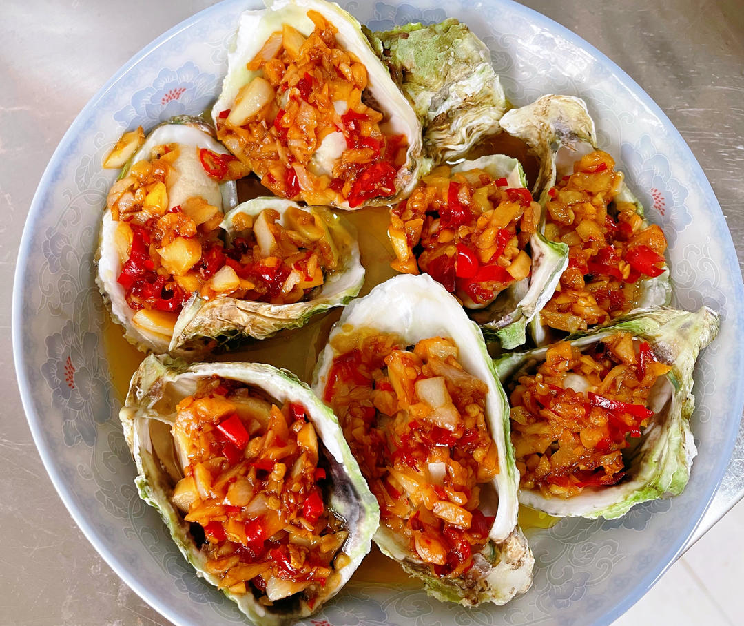 超简单～蒸蒜蓉生蚝