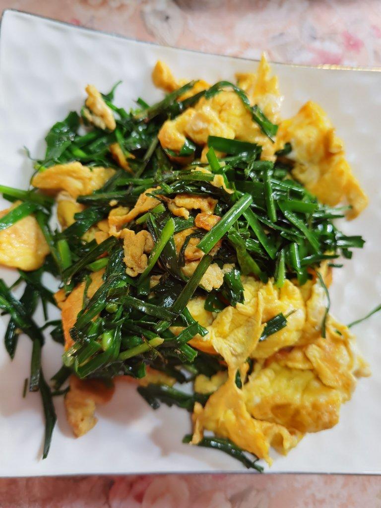韭菜炒鸡蛋