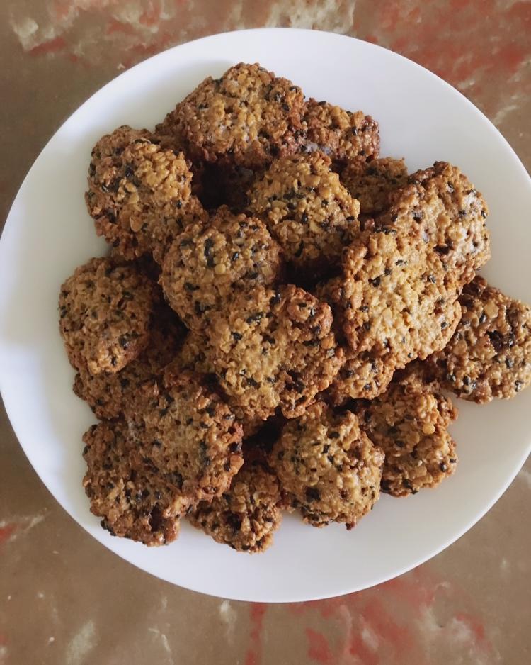 纯燕麦减肥零食饼干