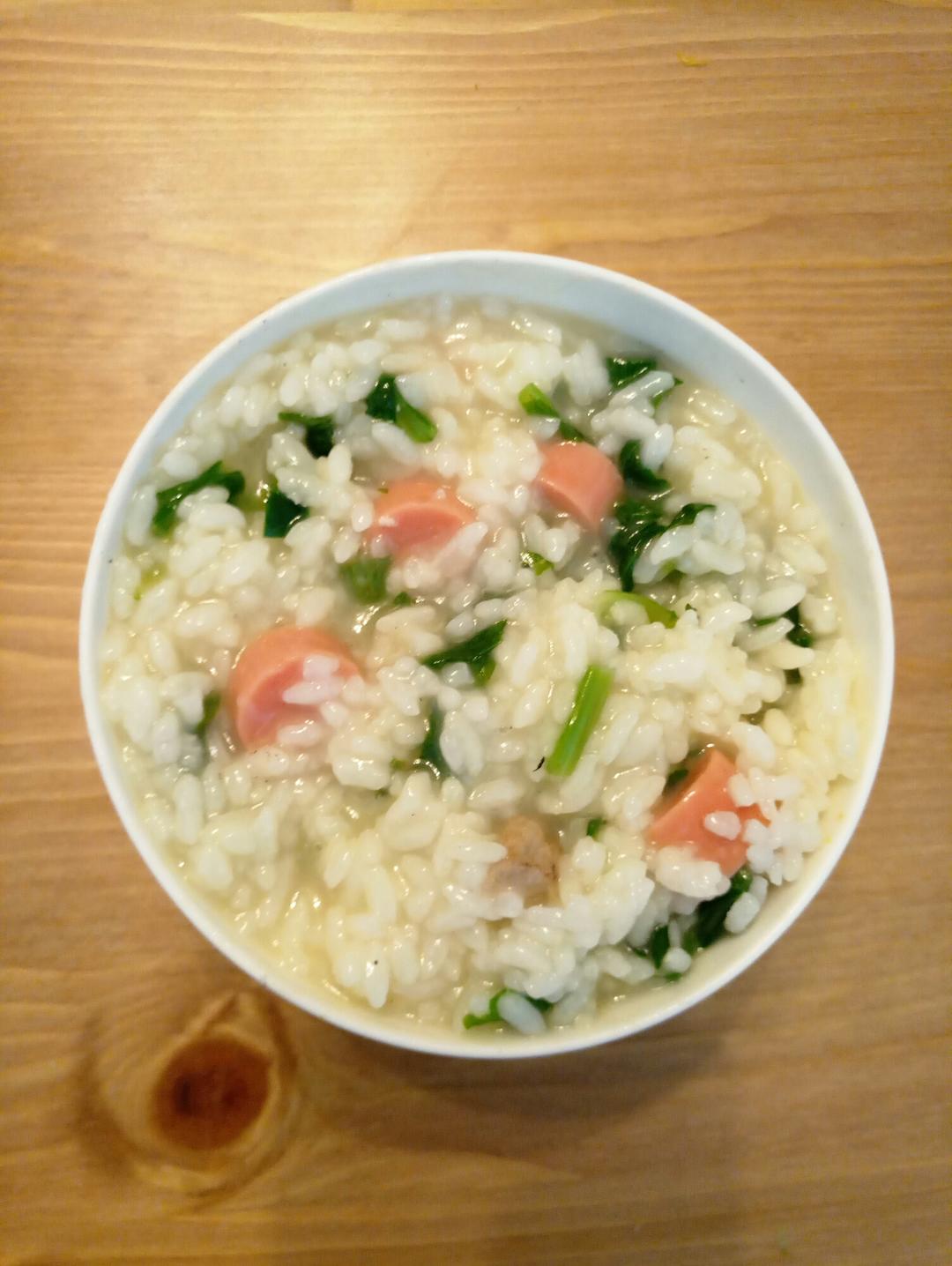 什锦菜泡饭的做法