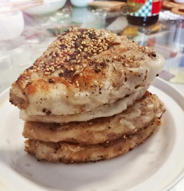 芝麻牛肉馅儿饼（一岁以上婴儿辅食）的做法