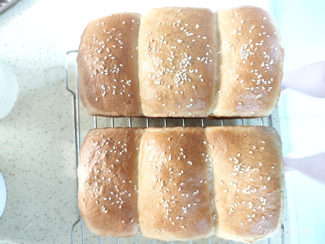 纯奶手撕吐司的做法 步骤1