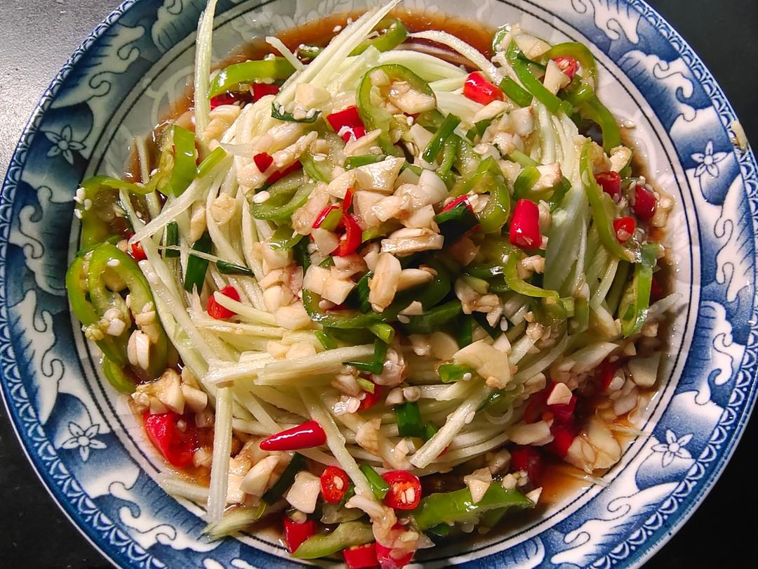 上桌就秒光的捞汁西葫芦