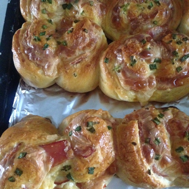 培根乳酪小面包