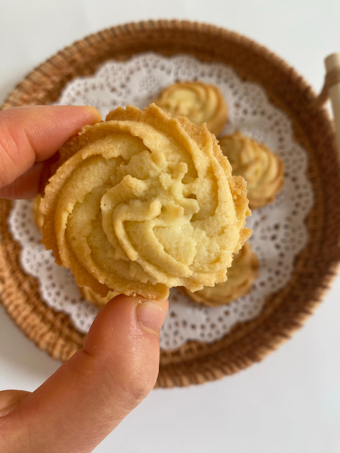 奶香黄油曲奇饼干🍪的做法 步骤8