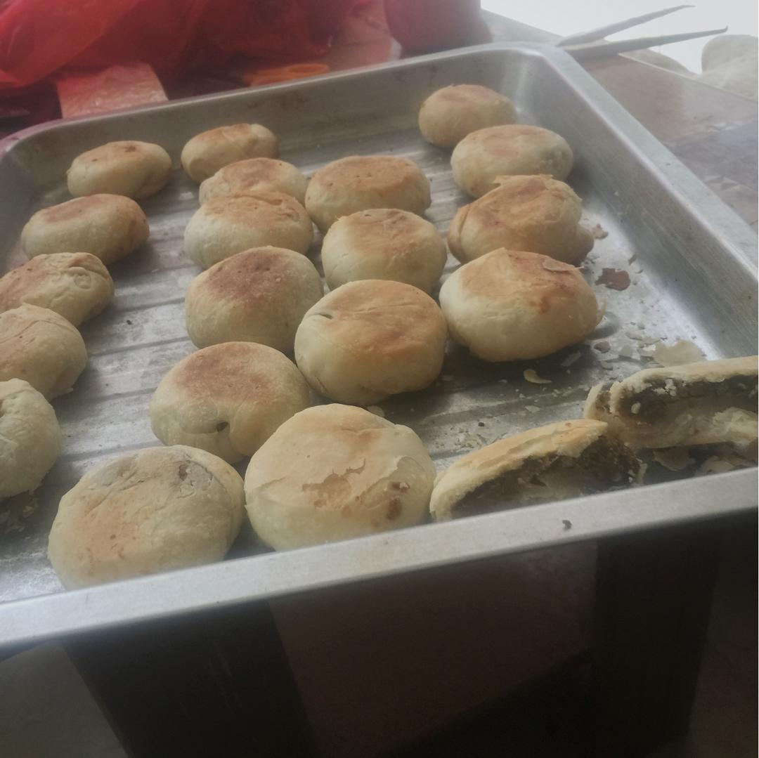 酥皮绿豆饼
