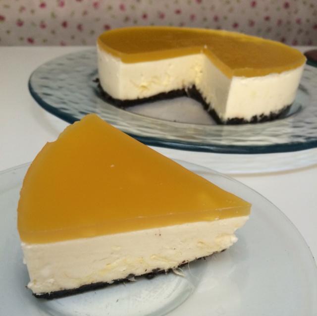 榴莲芝士芒果冻