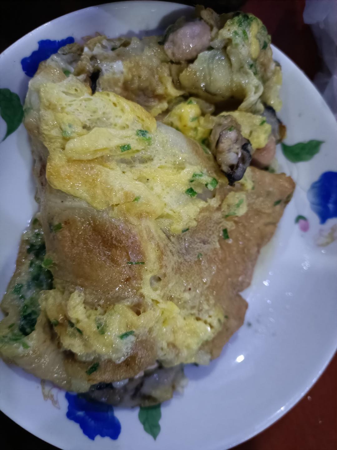 蚝烙【蚝烙煎】香煎牡蛎 海蛎煎