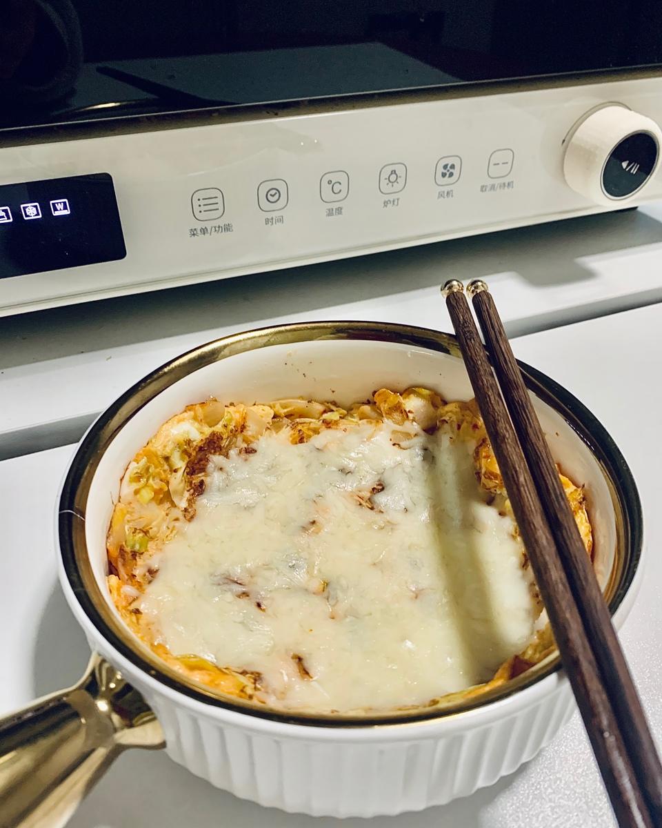 【生酮低碳】超简易快手泡菜饼、芹菜叶饼