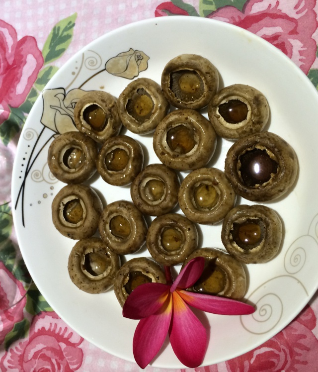 烤蘑菇