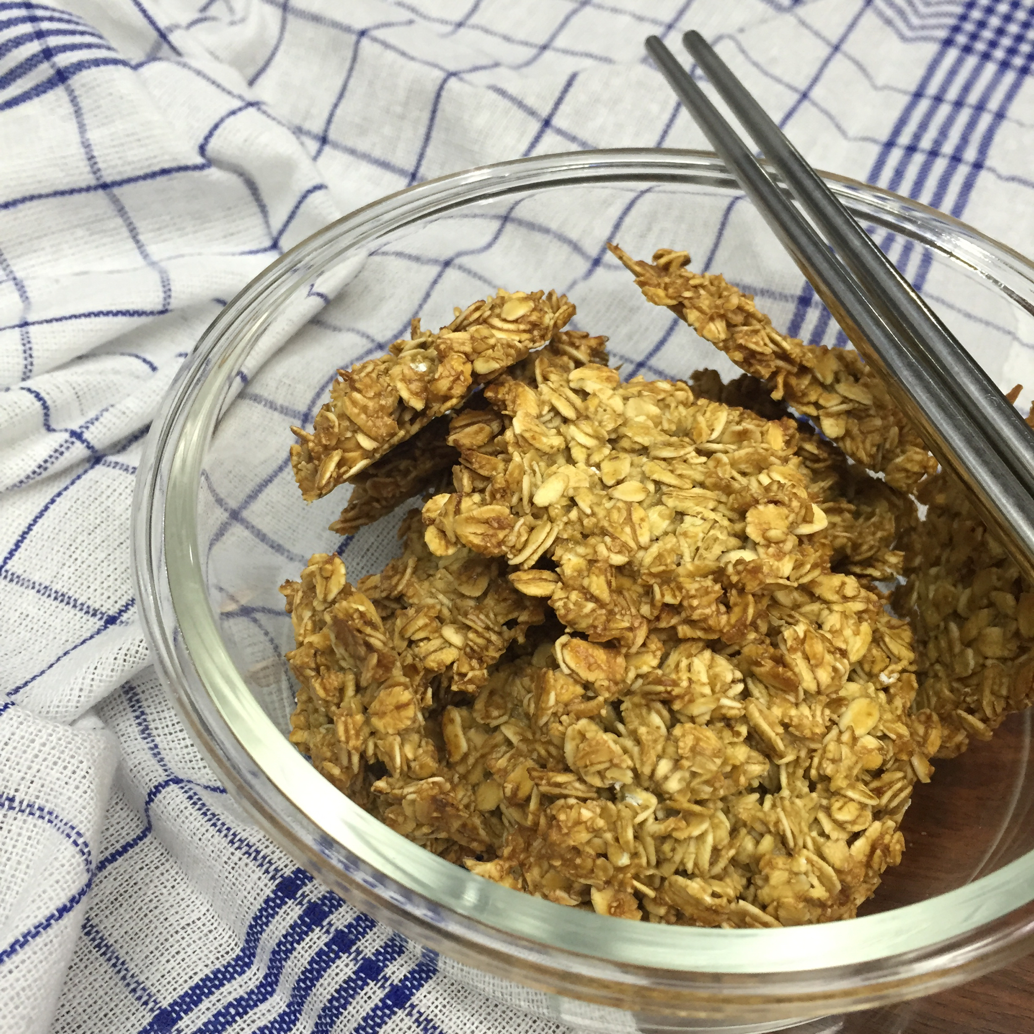 低脂低卡燕麦饼干（无面粉无油美味）