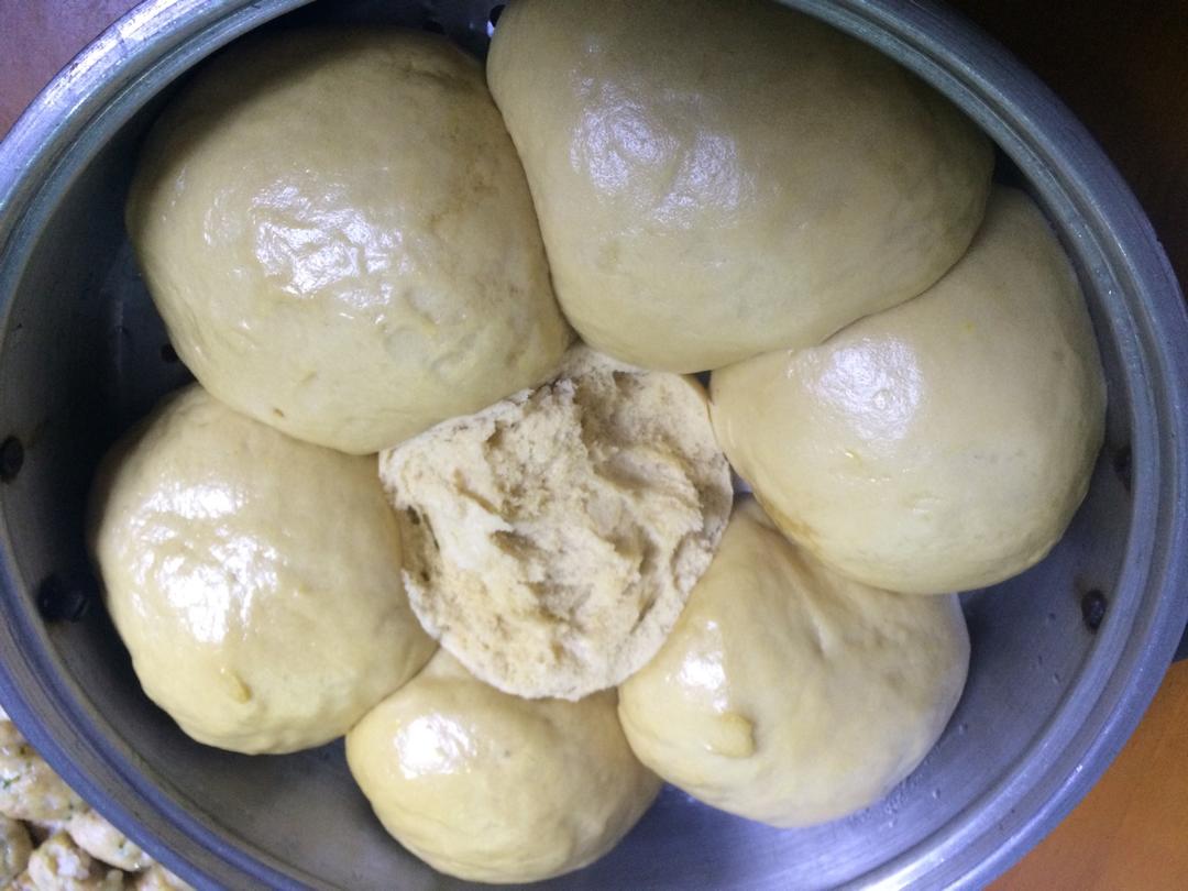 有着面包口感的红糖馒头（一次发酵）