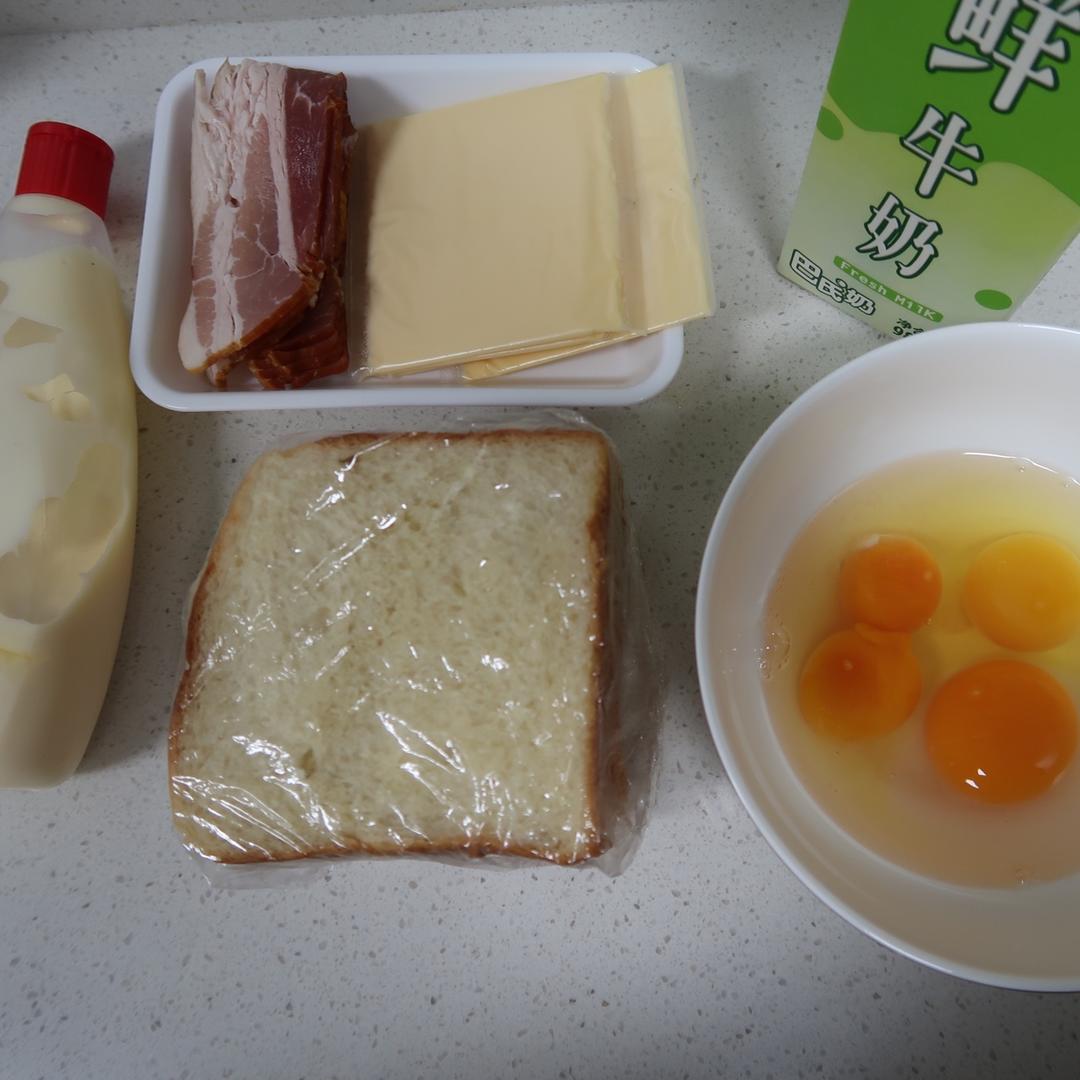 纯奶手撕吐司的做法 步骤1