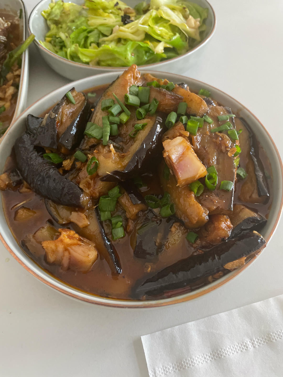 咸鱼茄子煲