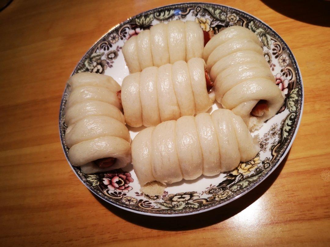 【热狗卷】馒头的花式吃法，你一定没想到！