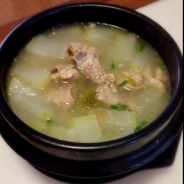 考拉小予做的冬瓜排骨汤