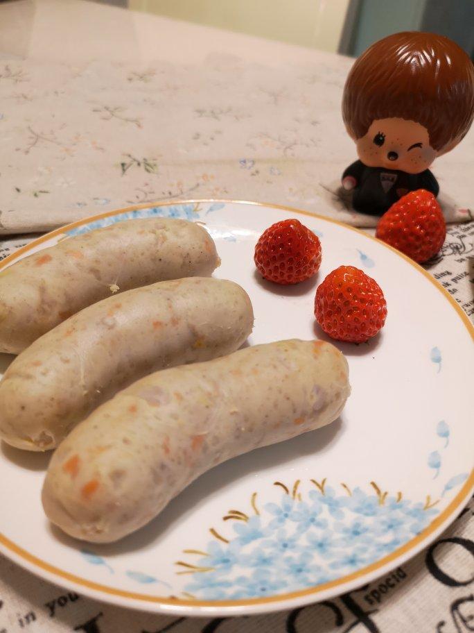 鸡肉胡萝卜玉米儿童脆皮肠(快手版)