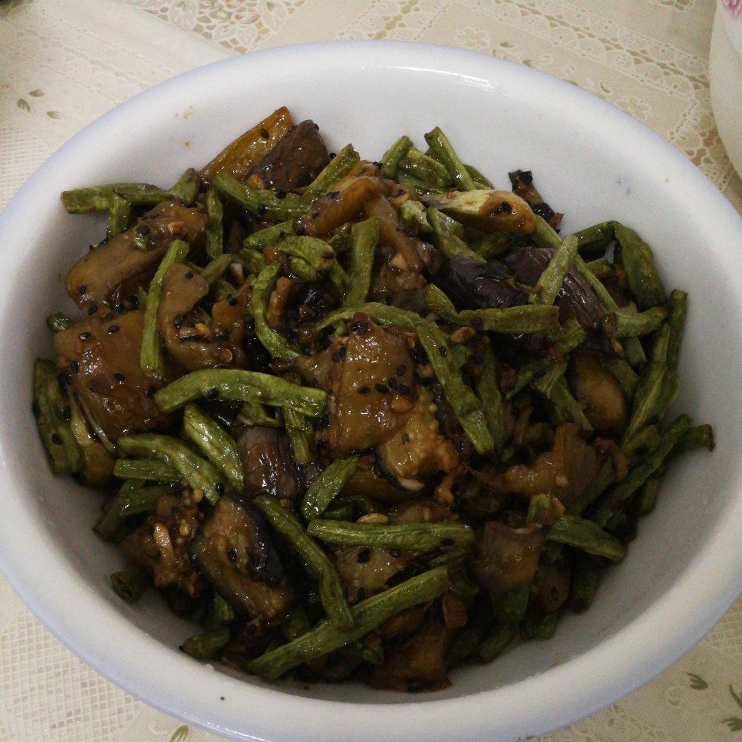 比较东北的做法--茄子豆角