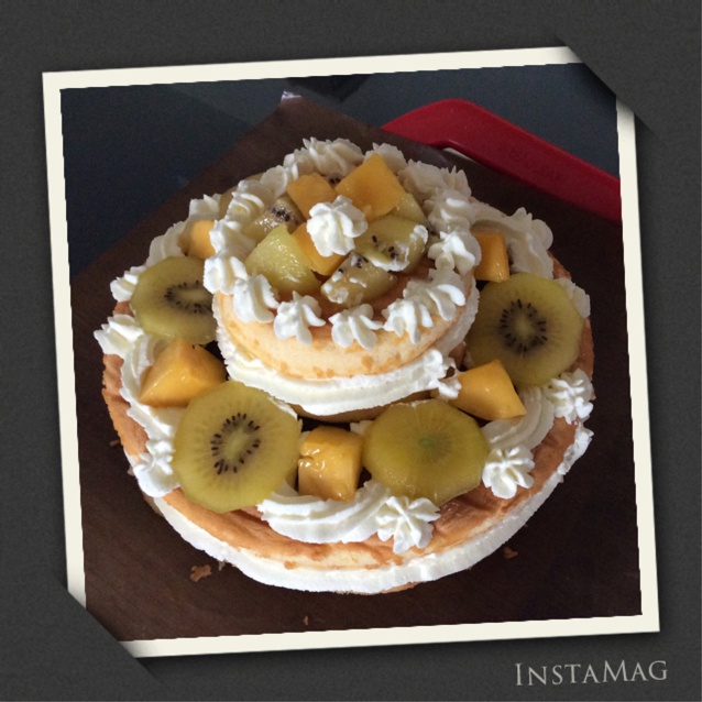 圣诞“裸蛋糕”