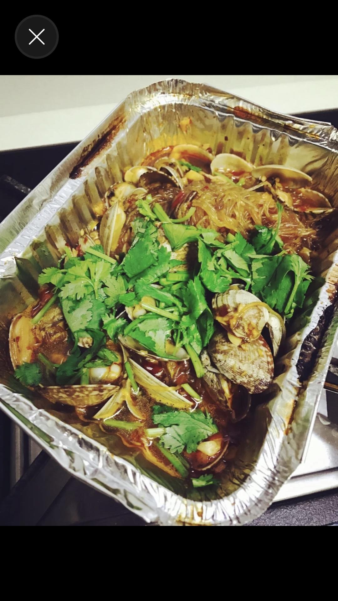 【锡纸盒烤花甲的做法步骤图,怎么做好吃】爱折腾的水瓶_下厨房