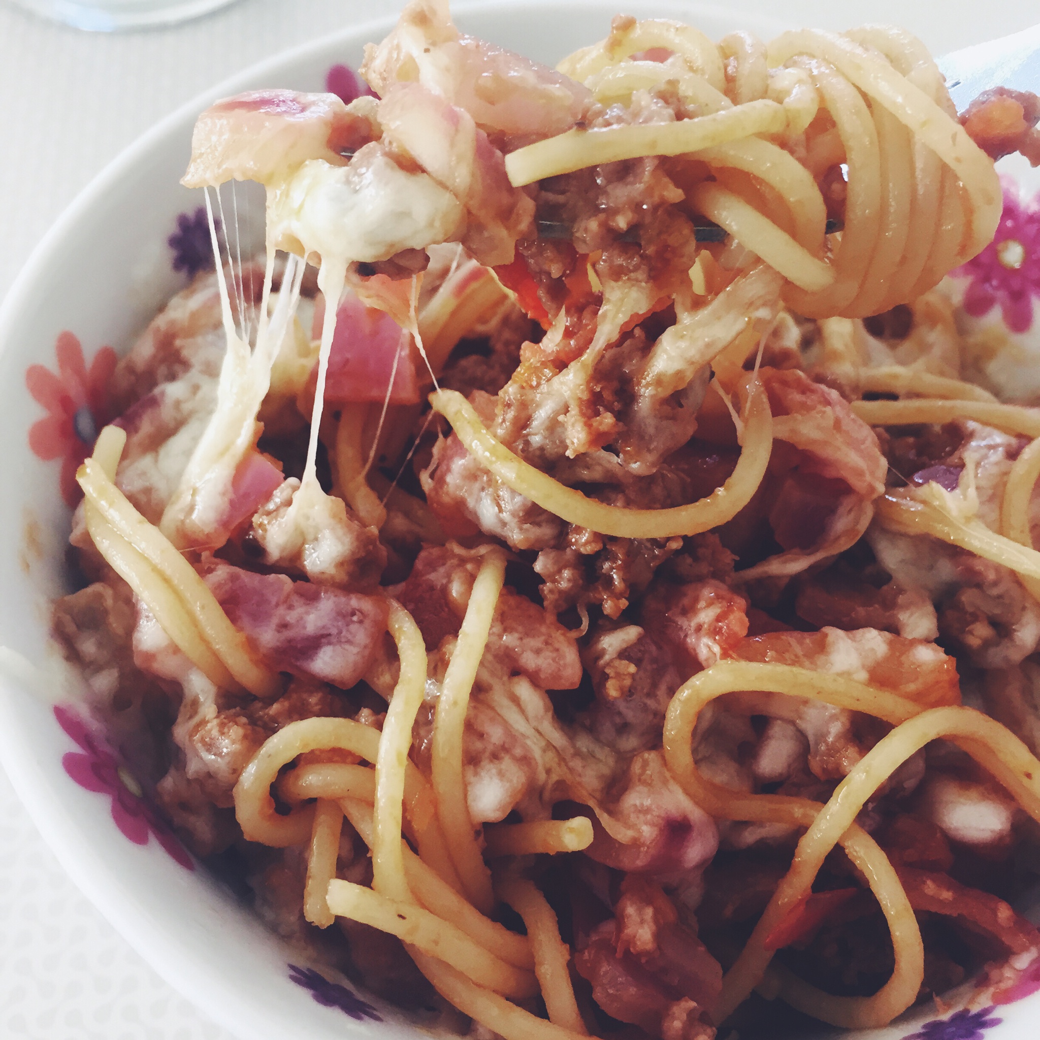 番茄肉酱意大利面