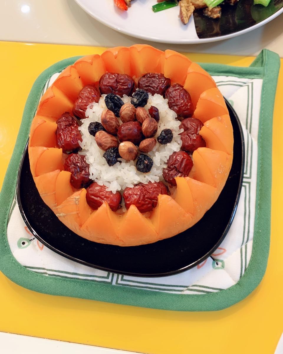 南瓜盅（香甜糯米饭）