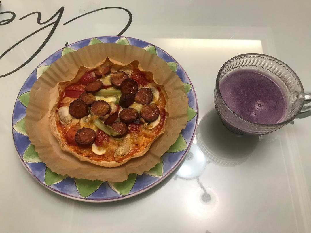 紫薯豆浆(料理机版)