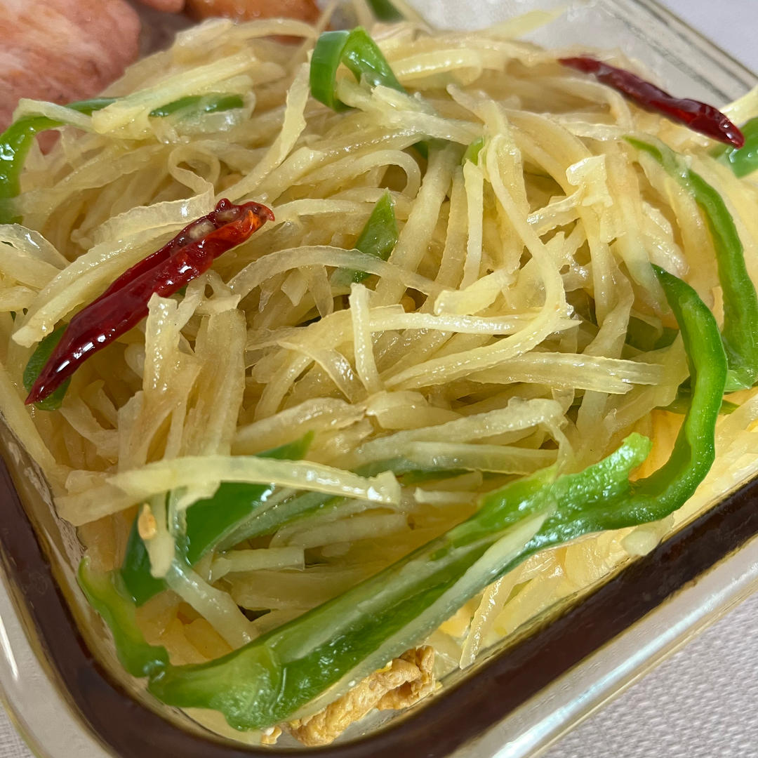 酸辣土豆丝的家常做法 超级下饭