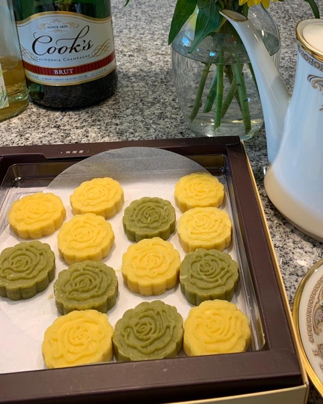 懒汉免炒绿豆沙(绿豆糕)