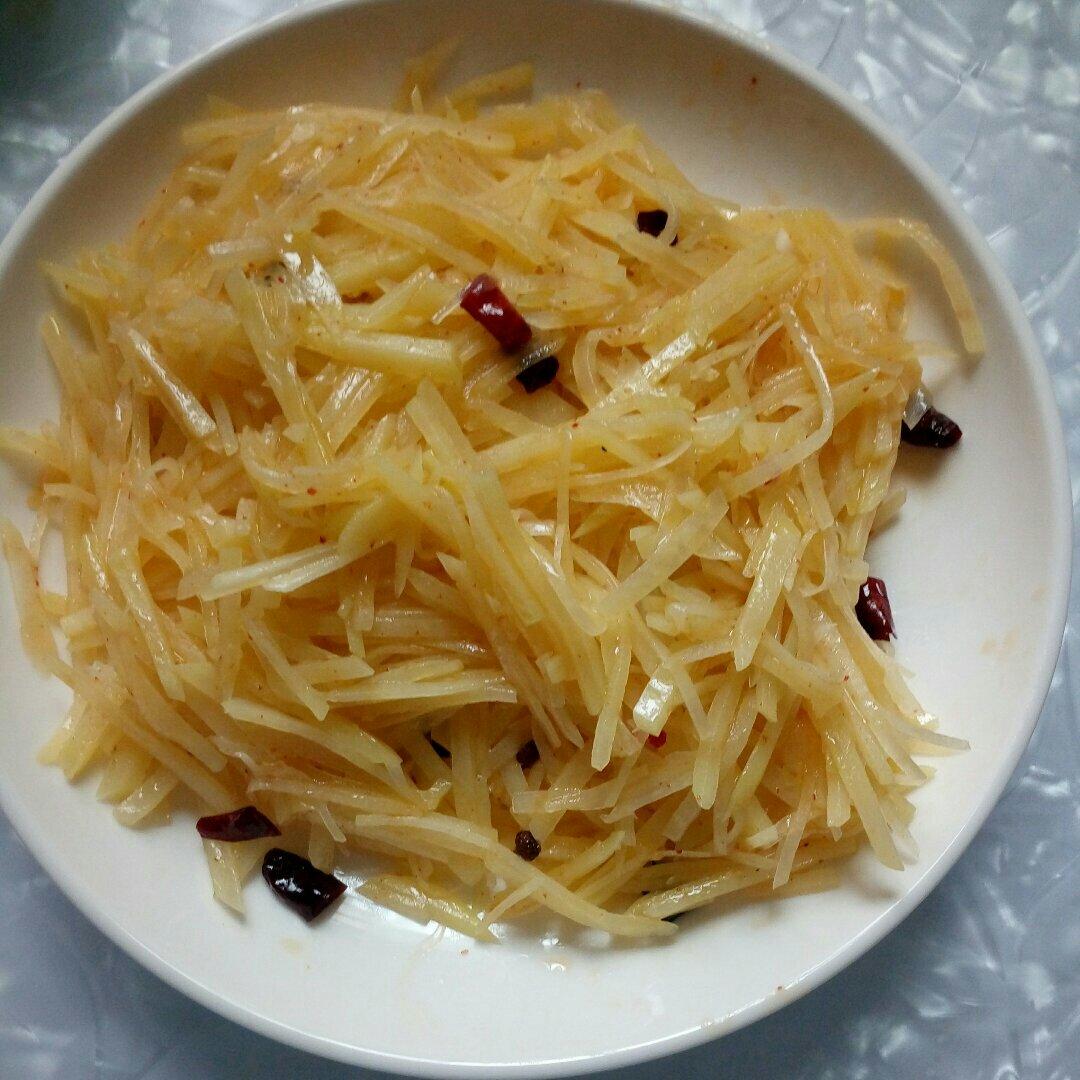 程三芯做的炒土豆丝