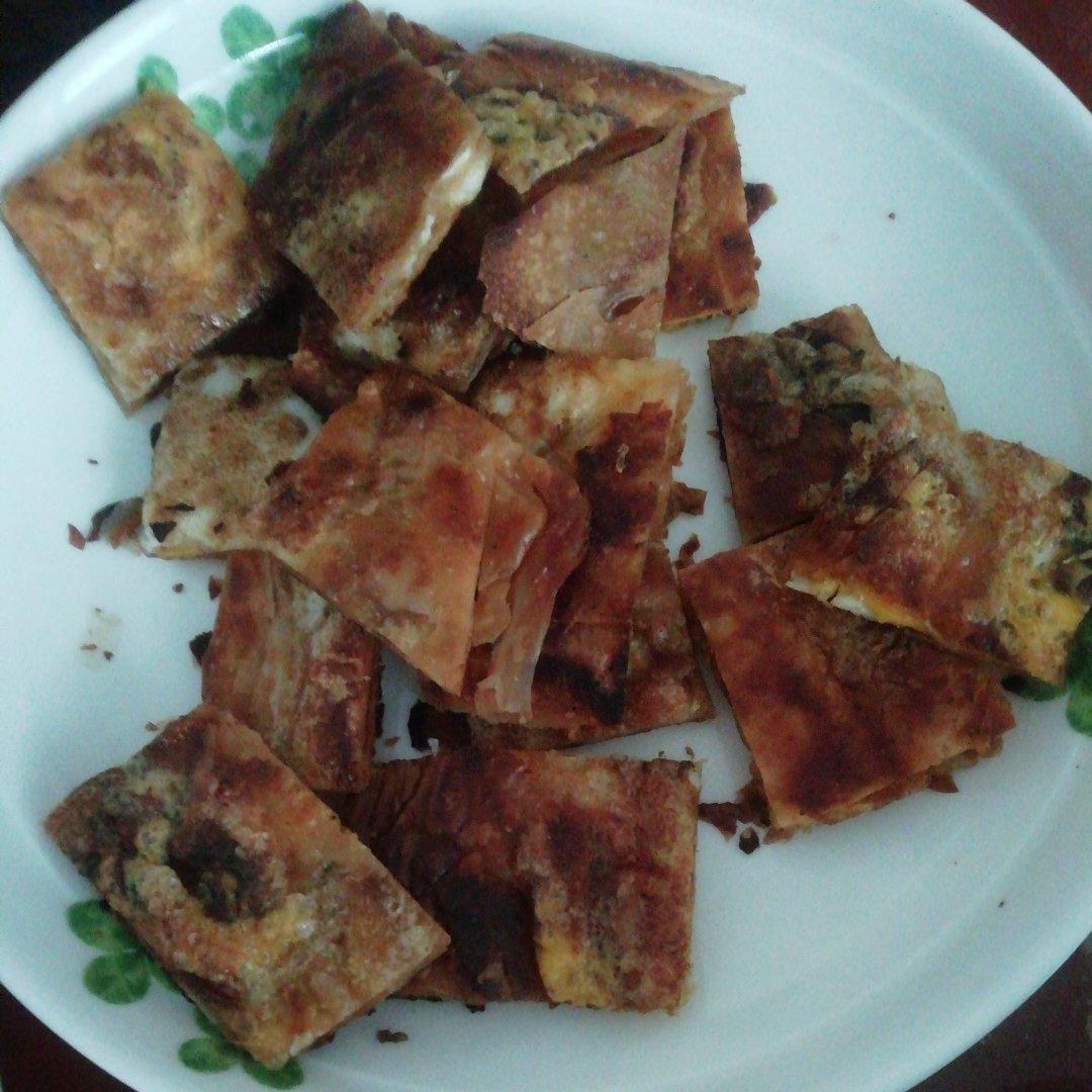 三分钟就可以做好孩子的早餐（手抓饼）