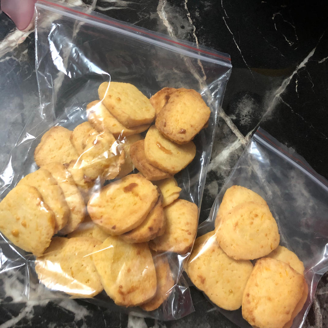 0⃣️失败✅最简单‼️最好吃的咸蛋黄芝士饼干❗️