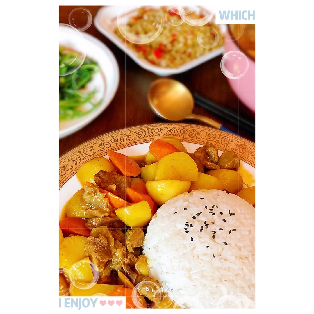 咖喱鸡肉饭