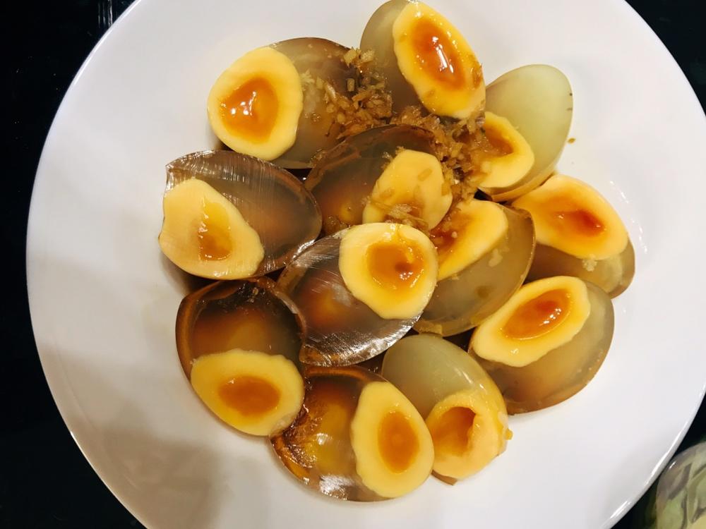 爱美丽的妈妈做的姜汁变蛋
