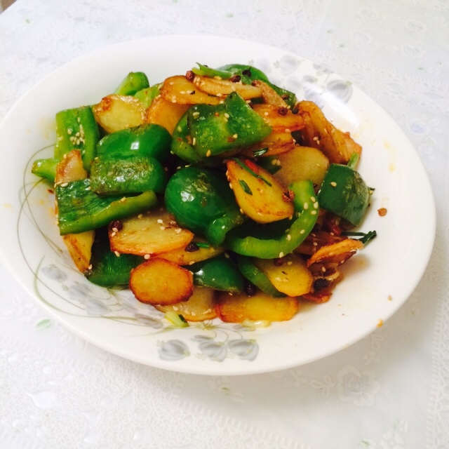 干锅土豆片